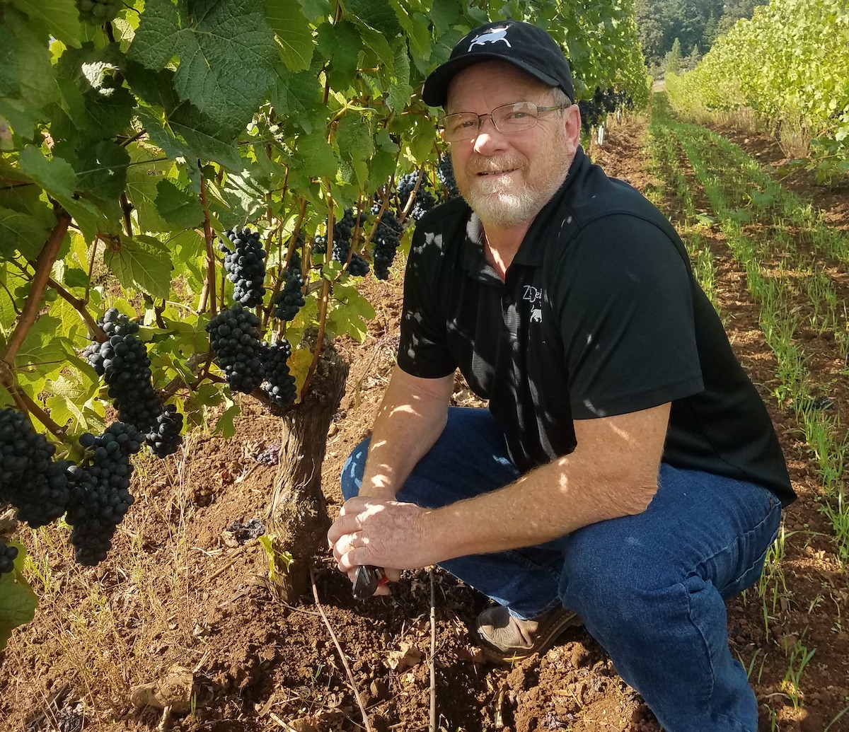 Jason Bull With Grapes